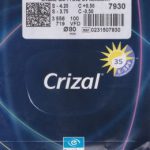 عدسی 1.67 اسیلور با پوشش Crizal Sapphie. HR - Image 2