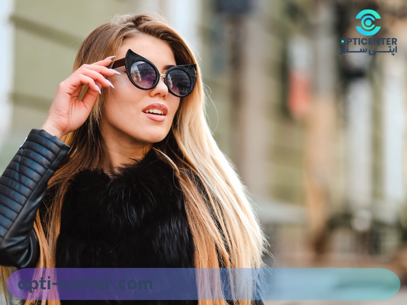 عینک آفتابی دخترانه لاکچری