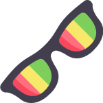 عینک طبی کاور دار