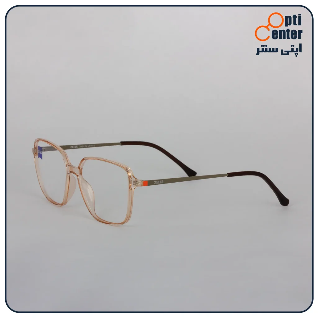 خرید عینک طبی ZEISS مدل Y3009 گلبهی-1