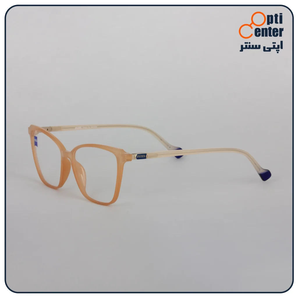 خرید عینک طبی ZEISS مدل YT13002 کرم-1
